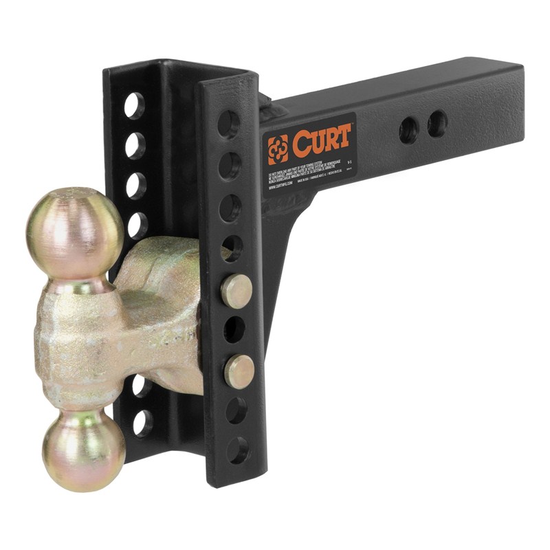 Channel Style Adjustable Trailer Hitch Ball Mount | SharpTruck.com