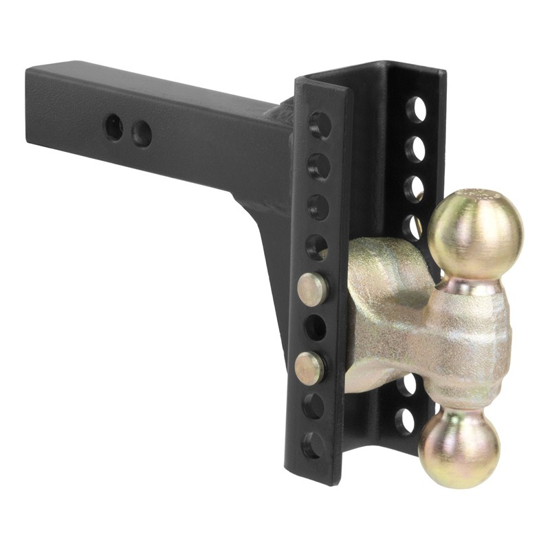 Channel Style Adjustable Trailer Hitch Ball Mount | SharpTruck.com